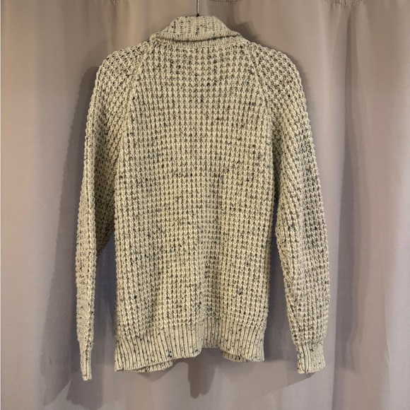 The Men’s Store Vintage Cozy Cream Knit Cardigan - Picture 2 of 6